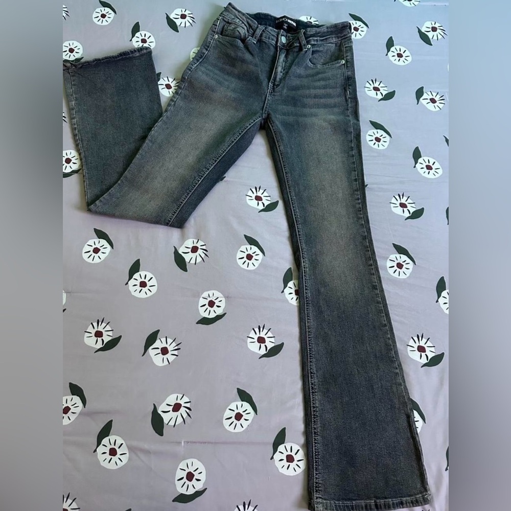 Fashion Nova Black Tinted Jeans